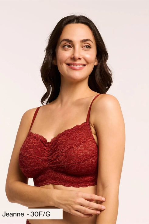 Montelle Cup-sized Lace Bralette