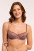 Montelle Woodrose Flirt Demi Lace Bra