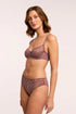Montelle Woodrose Flirt Demi Lace Bra