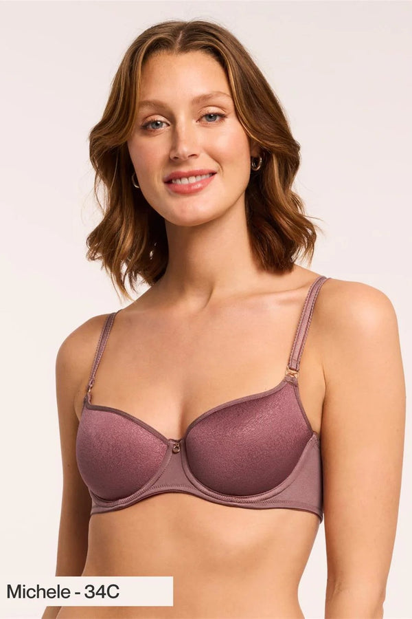 Montelle Woodrose Spacer Balconette Bra
