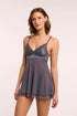 Montelle Lights Out Babydoll With Adjustable Cheekini