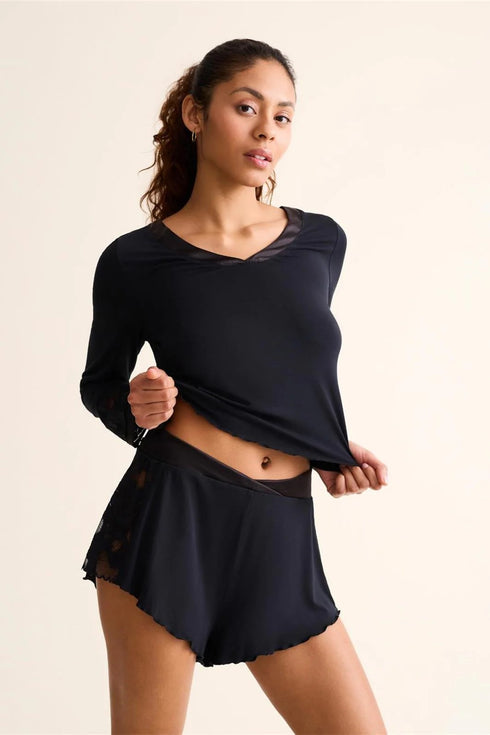 Fleur't Parisian Nights Short Set