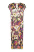 Shan Céline Silk dress with boat neckline