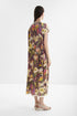 Shan Céline Silk dress with boat neckline