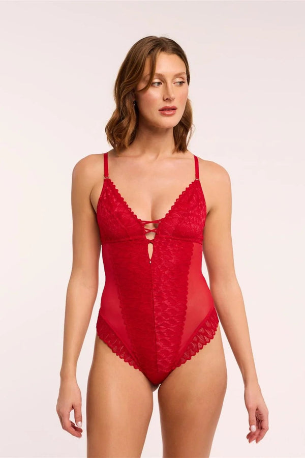 Montelle Lacy Teddy Bodysuit