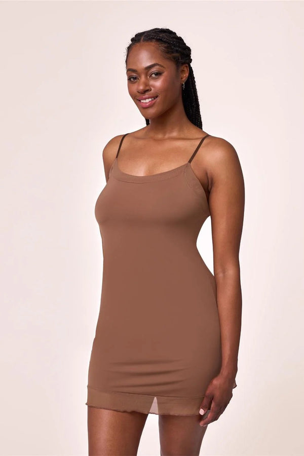 Montelle Round Neck Mid-thigh Slip