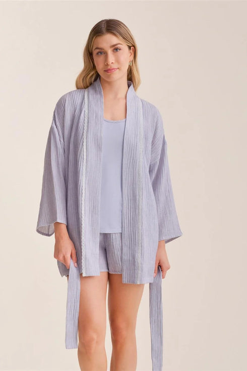 Fleur't Coastal 3pcs Travel Pj Set