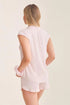 Fleur't Shortie Pj Set With Scrunchie