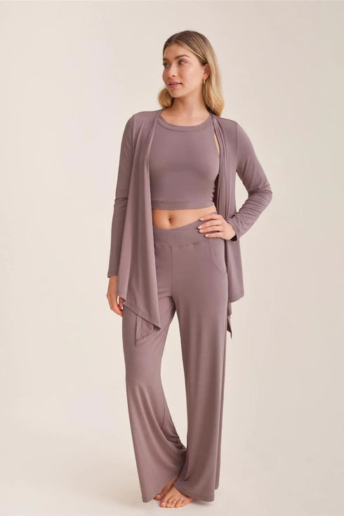 Fleur't Flared Leg Pant With Pockets