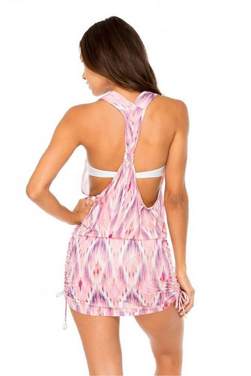 Luli Fama Cadiz T Back Mini Dress