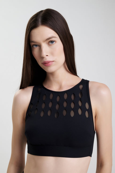 Shan Charlie-Rose Bikini Top