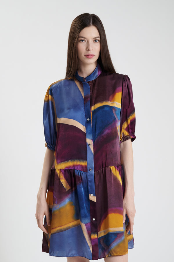 Shan Soie Taffeta Dress