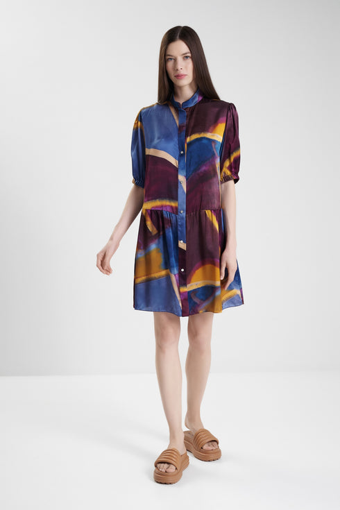 Shan Soie Taffeta Dress