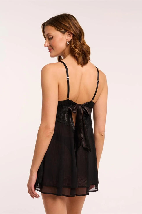 Montelle Lacy Babydoll Set