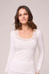 Montelle Bodybliss Long Sleeve V-neck Top