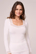 Montelle Bodybliss Long Sleeve V-neck Top