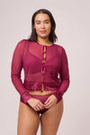 Montelle Vixen Mesh Top Set