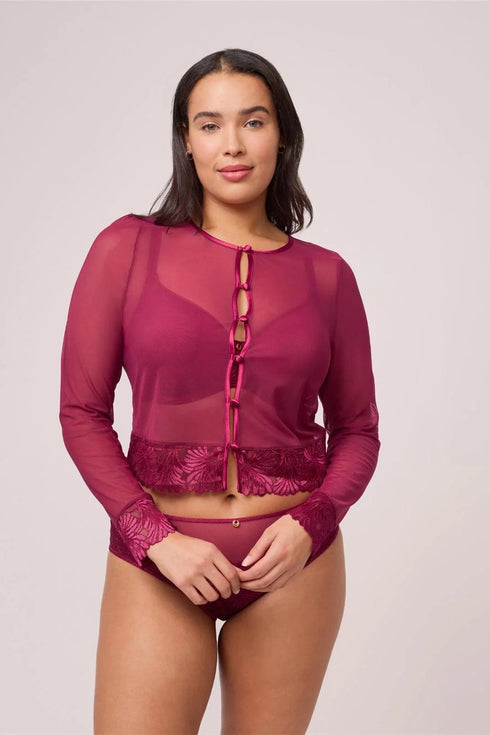 Montelle Vixen Mesh Top Set