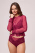 Montelle Vixen Mesh Top Set