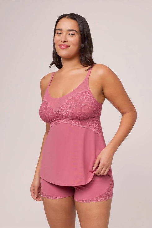 Montelle Full Bust Support Cami Short Set