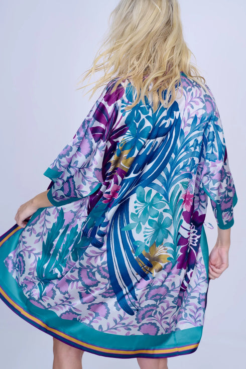 Gottex Kimono Flutter Sleeve With