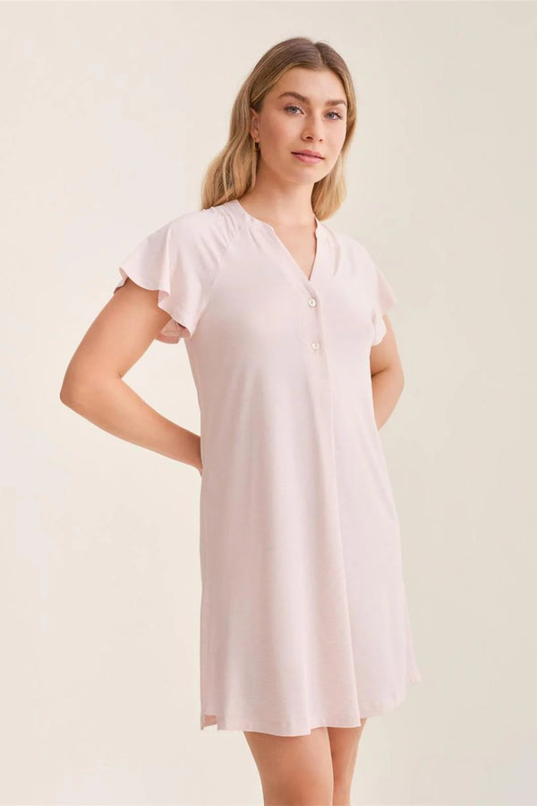 Fleur't Fluttered Sleeve Nightshirt