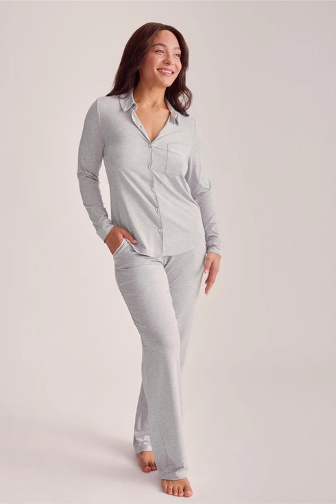 Fleur't Button Down Pj Set
