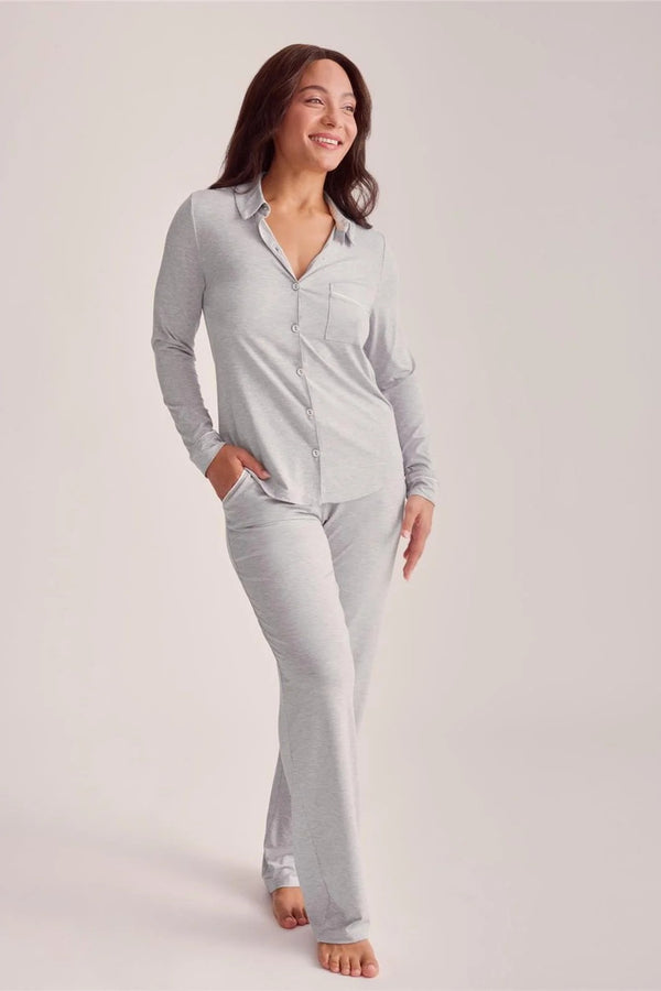 Fleur't Button Down Pj Set
