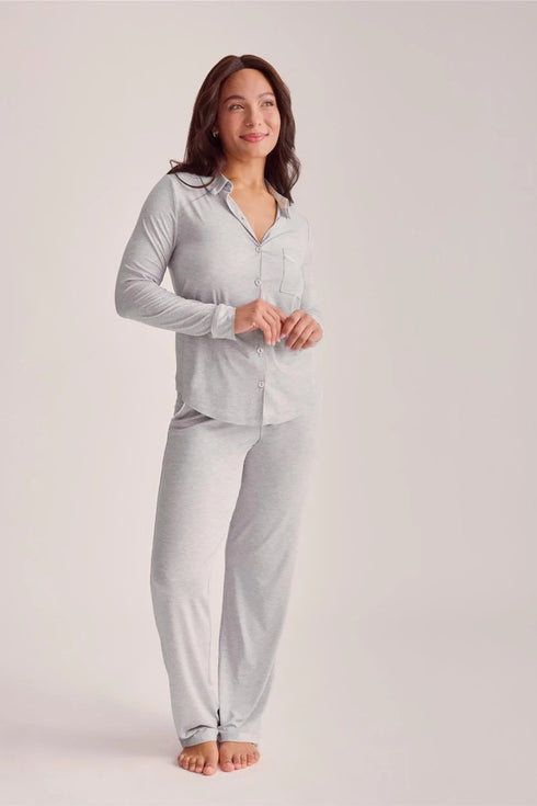 Fleur't Button Down Pj Set