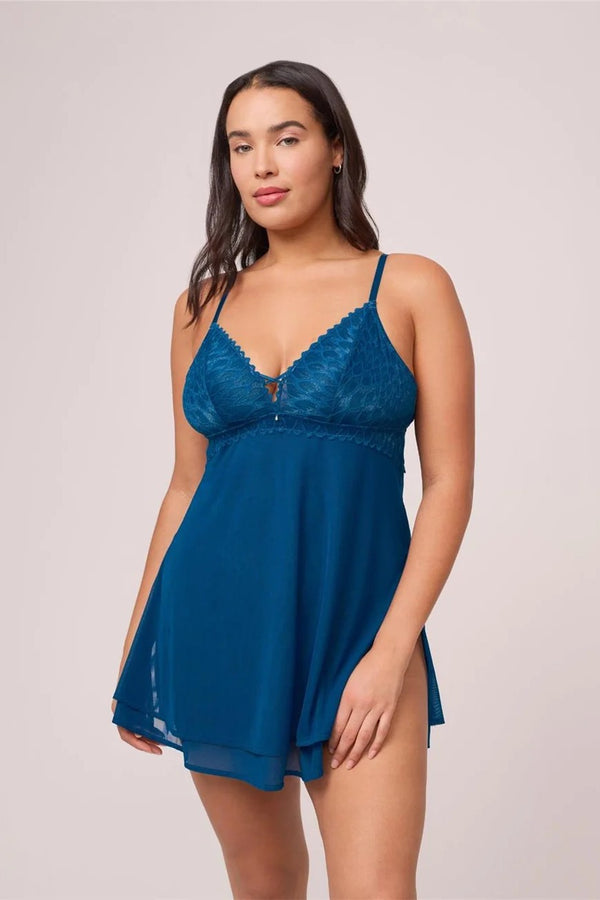 Montelle Lacy Babydoll Set