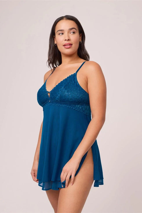 Montelle Lacy Babydoll Set