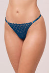 Montelle Lacy Thong With Adjustable Sides
