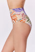 Gottex Cherry Blossom Shirred High Waist Swim Bottom