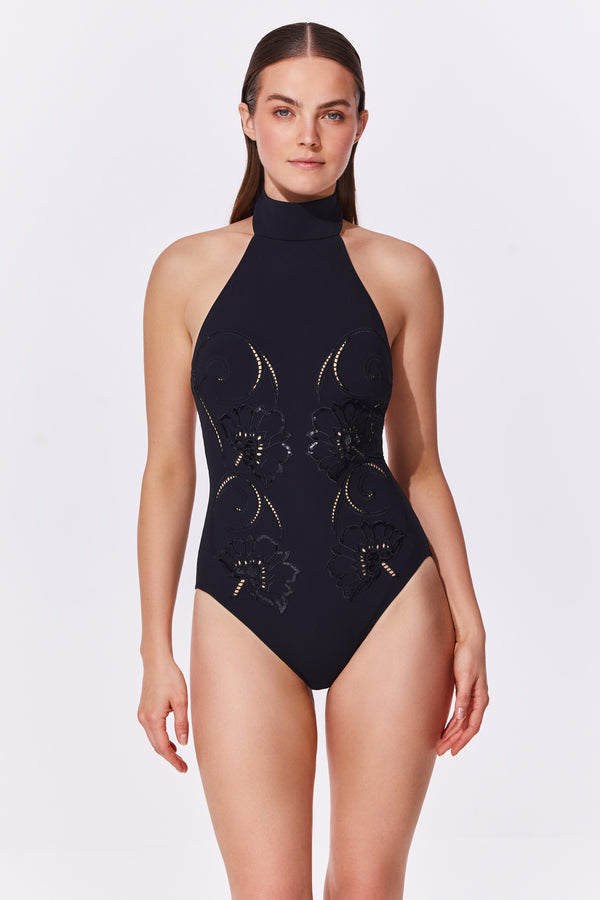 Gottex Hokkaido Mock Neck One Piece