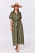 Gottex Hokkaido Linen Safari Dress