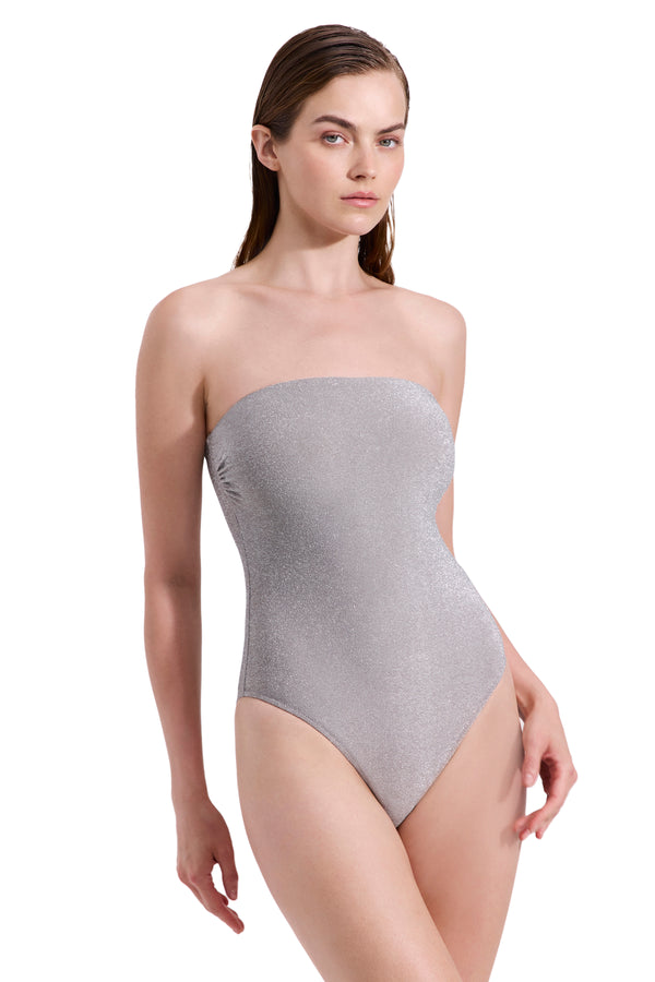 Gottex Luma Luna Shimmer Bandeau One Piece