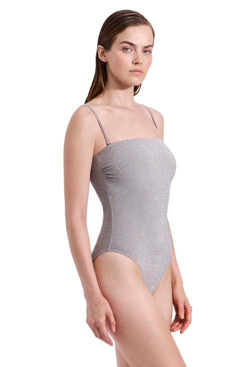 Gottex Luma Luna Shimmer Bandeau One Piece