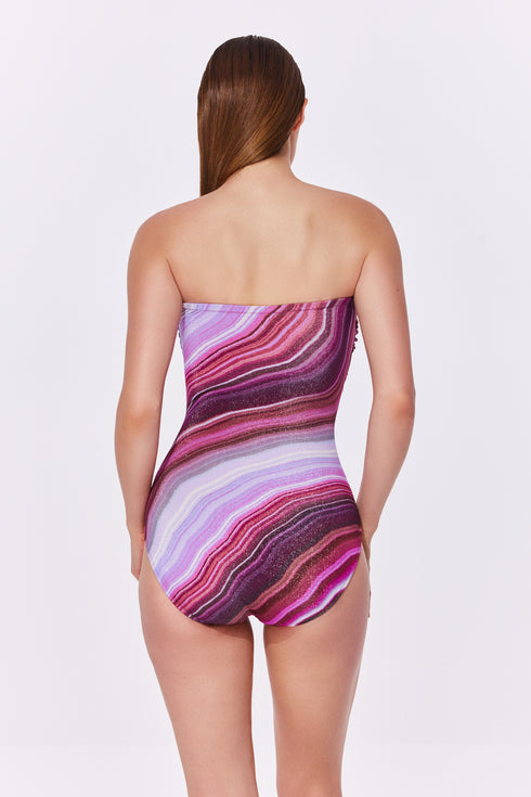 Gottex Marble Dream Bandeau One Piece