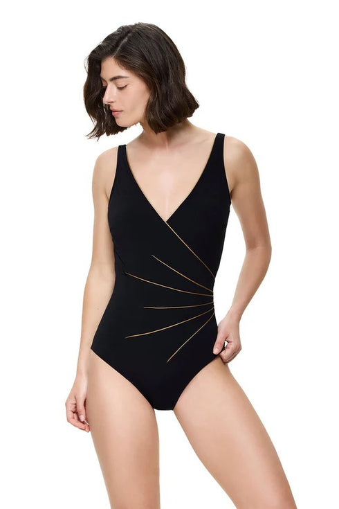 Gottex Modern Lux Surplice One Piece