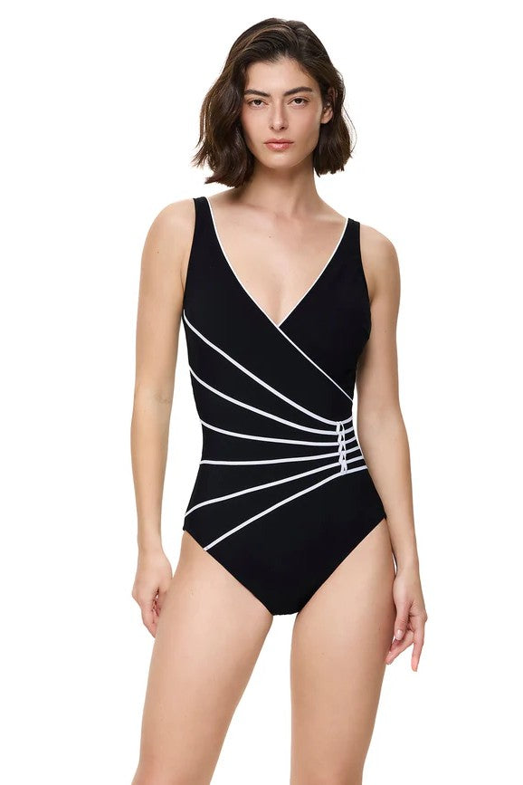 Gottex Modern Lux Modern Lux Surplice One Piece