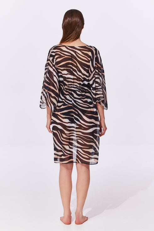 Gottex Nambiti V Neck Beach Dress Cover-Up