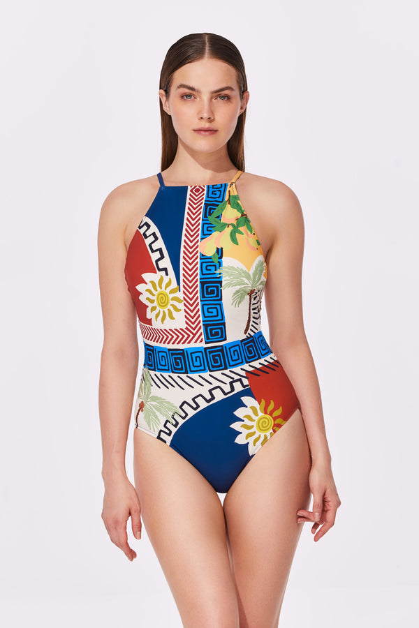 Gottex Positano High Neck One Piece