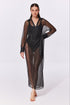 Gottex Pretty Women Mesh Wrap Dress