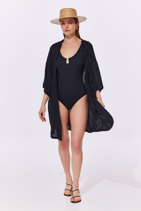 Gottex Saint Tropez U Wire Textured One Piece