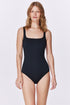 Gottex Saint Tropez Square Neck Textured One Piece