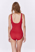 Gottex Saint Tropez Square Neck Textured One Piece