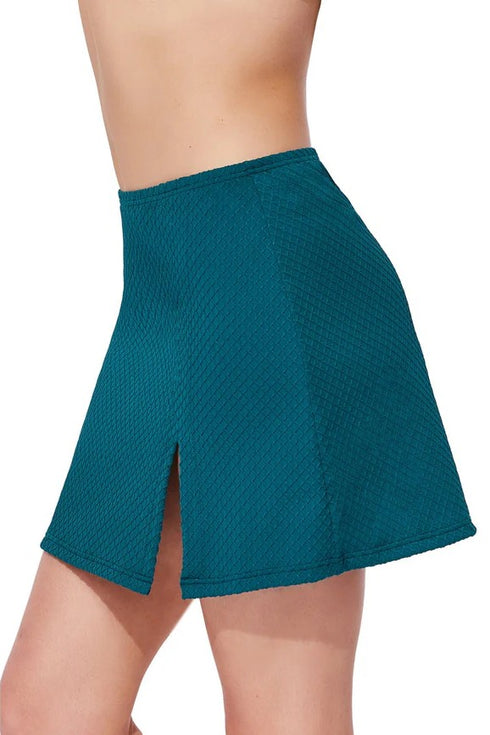Gottex St. Tropez Textured Pull-On Skirt