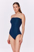Gottex Scaled Up Bandeau Knit One Piece