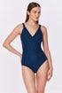 Gottex Scaled Up Surplice Knit One Piece