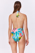 Gottex Tropicana Neck Halter Cut Out One Piece